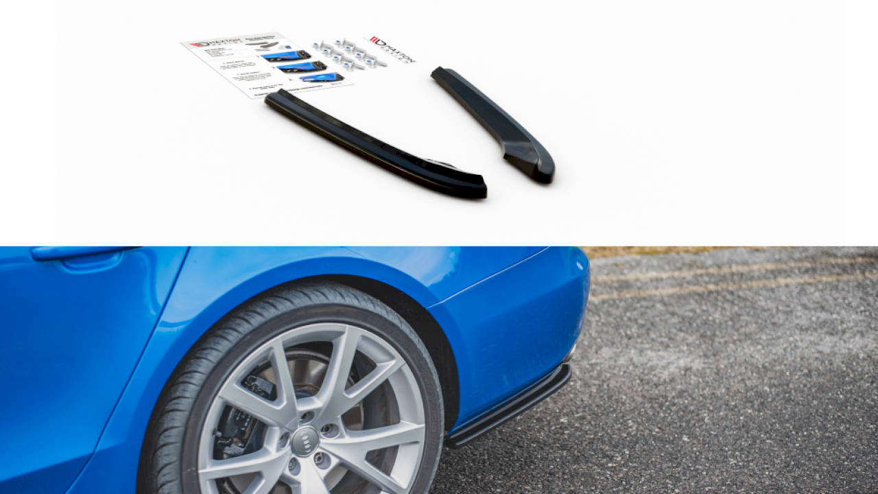 Audi A4/S4 Sedan B8 2008-2011 Rearbumper cornerpieces